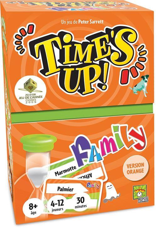 Asmodée Partyspiel Time's Up Family 2 Orange