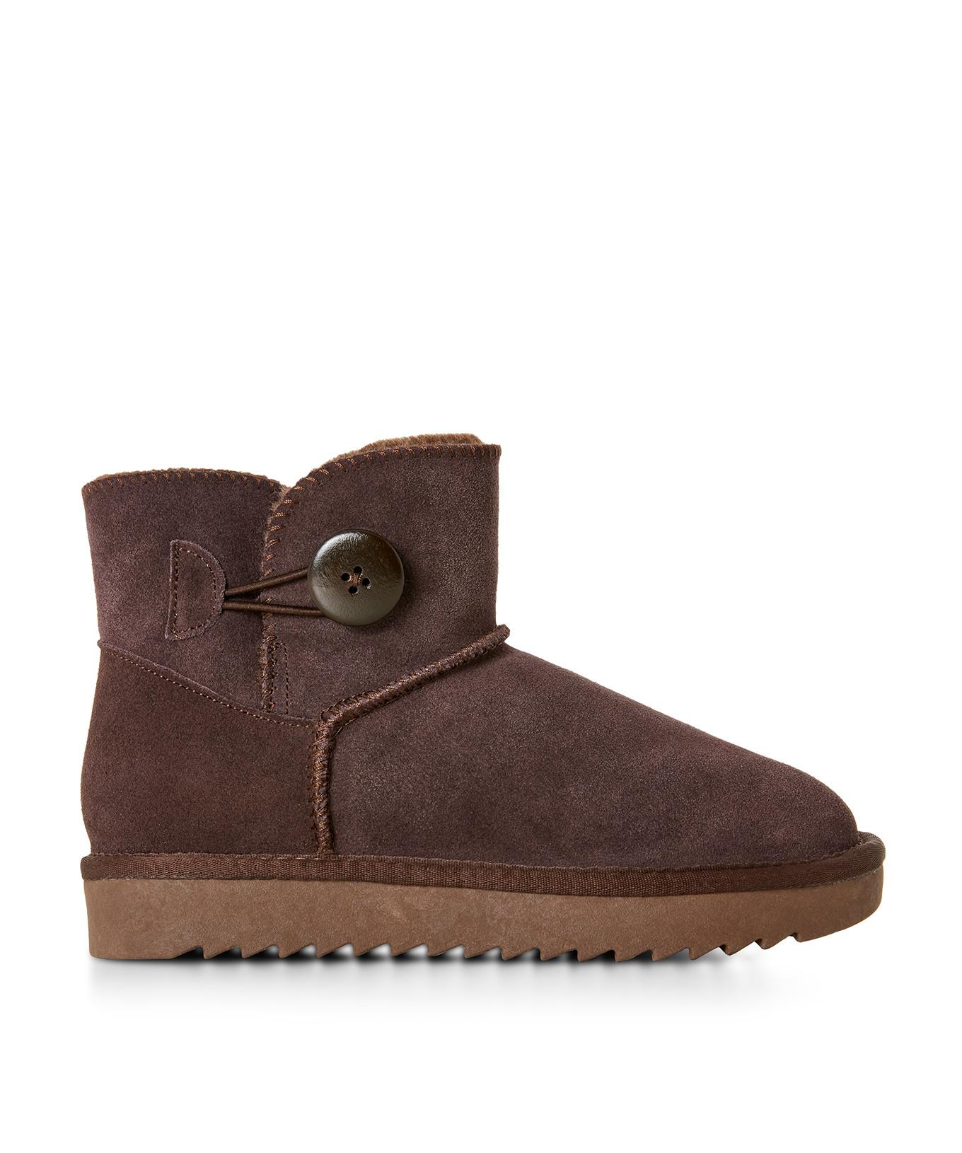 Joe Browns Wildleder-Stiefeletten mit Knopfleiste