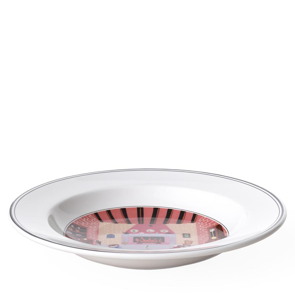 Villeroy&Boch Suppenteller Kamin Design Naif