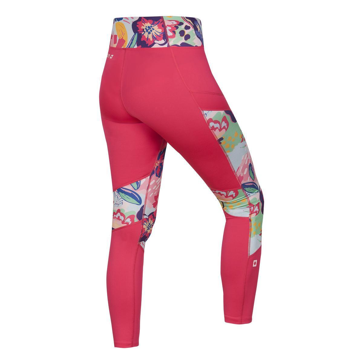 Ocun damenleggings rhea pink