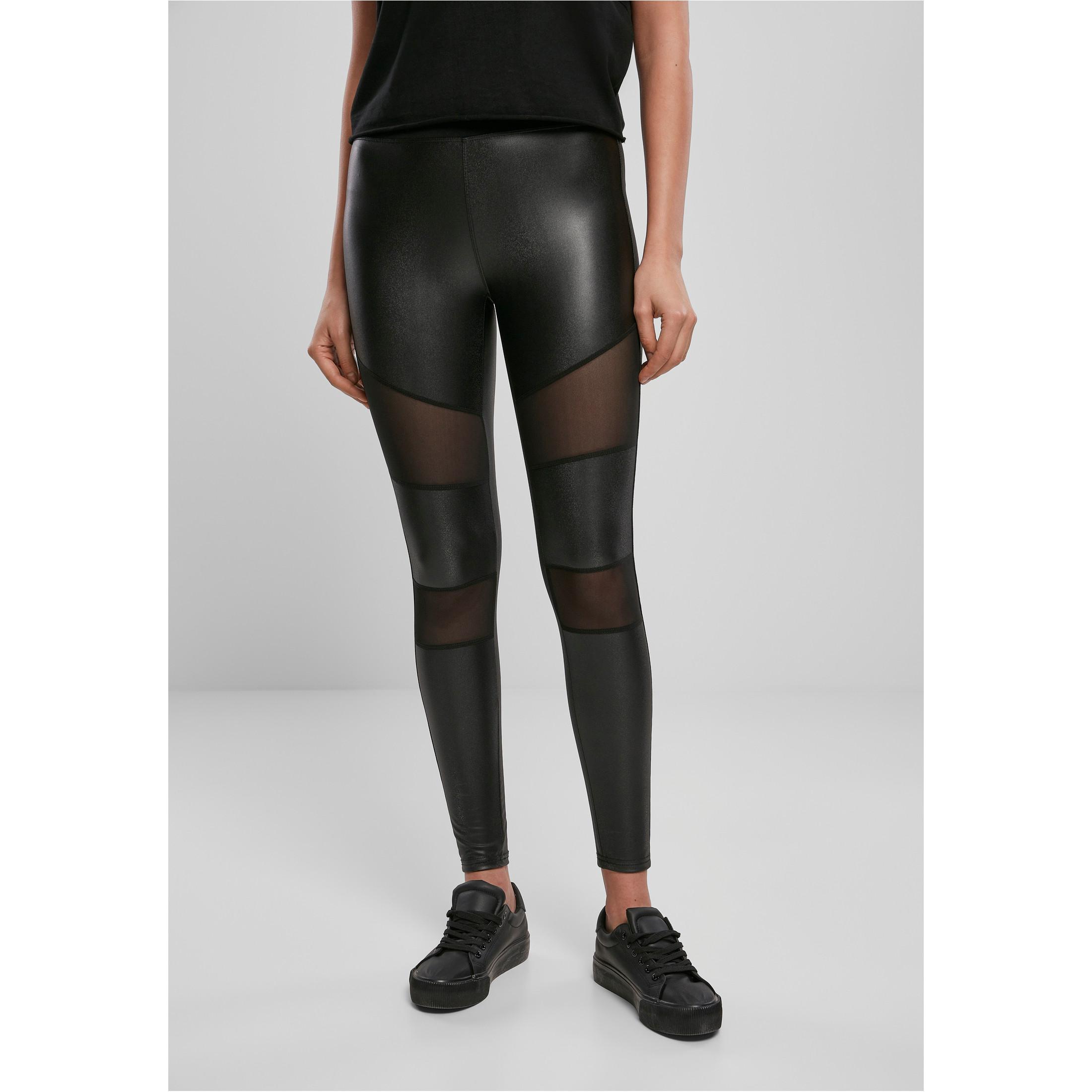 URBAN CLASSICS damen-legging au kuntleder urban claic