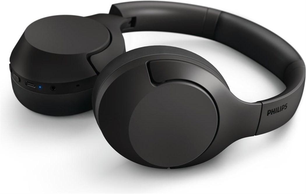 PHILIPS TAH8506BK Wireless Bluetooth Noise Cancelling Over-Ear-Kopfhörer Schwarz