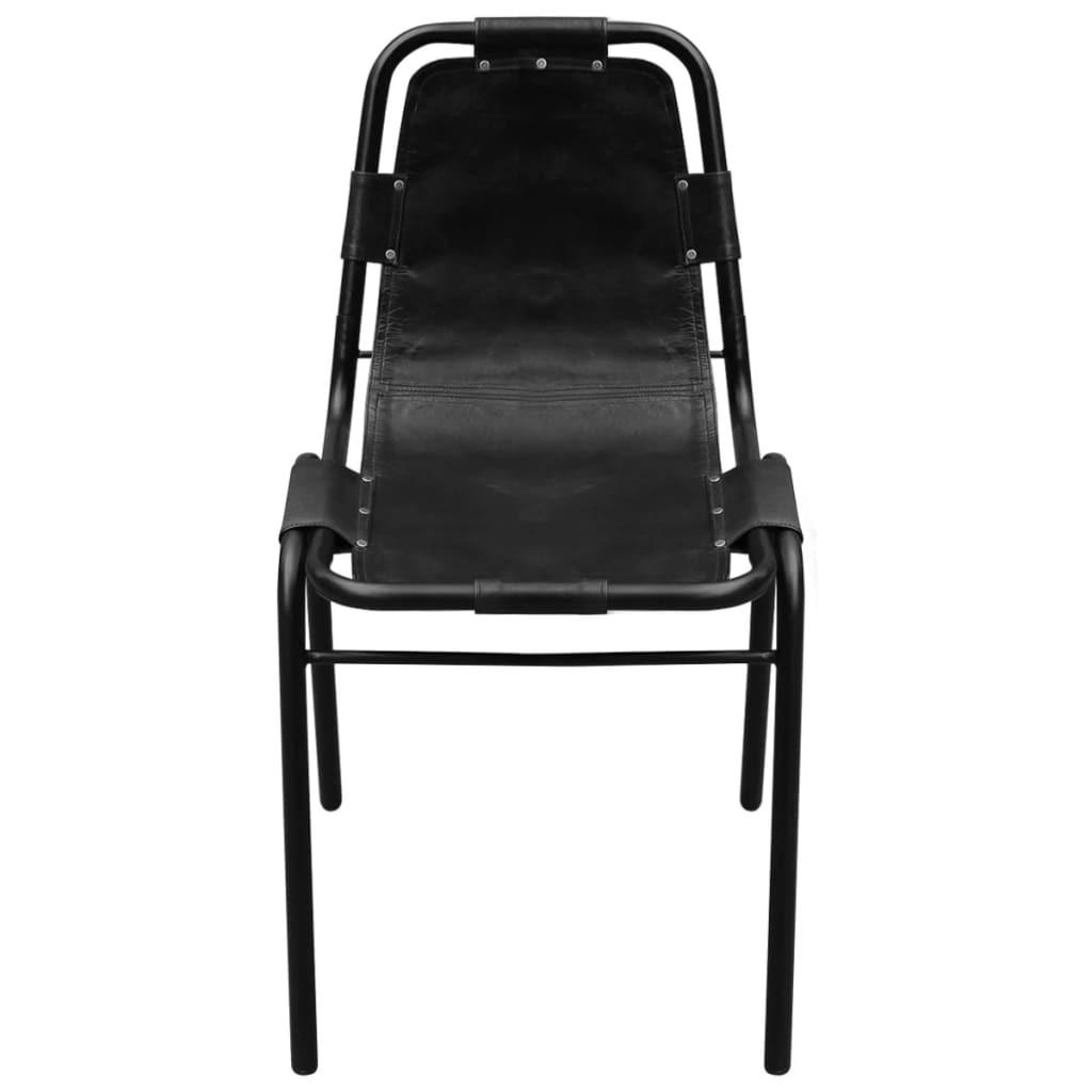 VidaXL Esszimmerstuhl leder