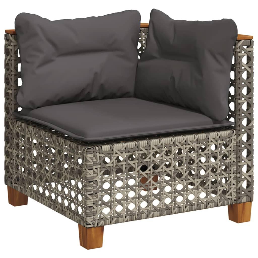 VidaXL Garten sofagarnitur poly-rattan