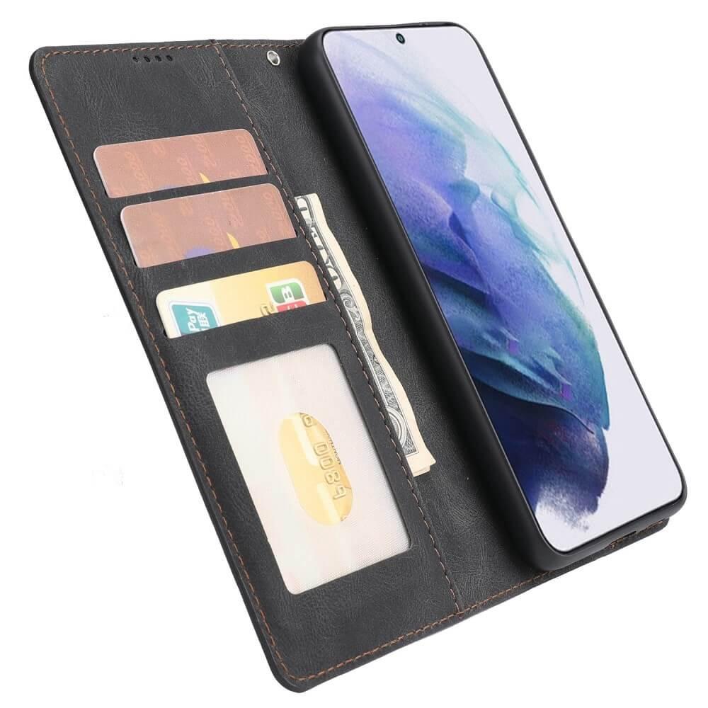 Cover-Discount Galaxy S23+ - Leder Etui Hülle