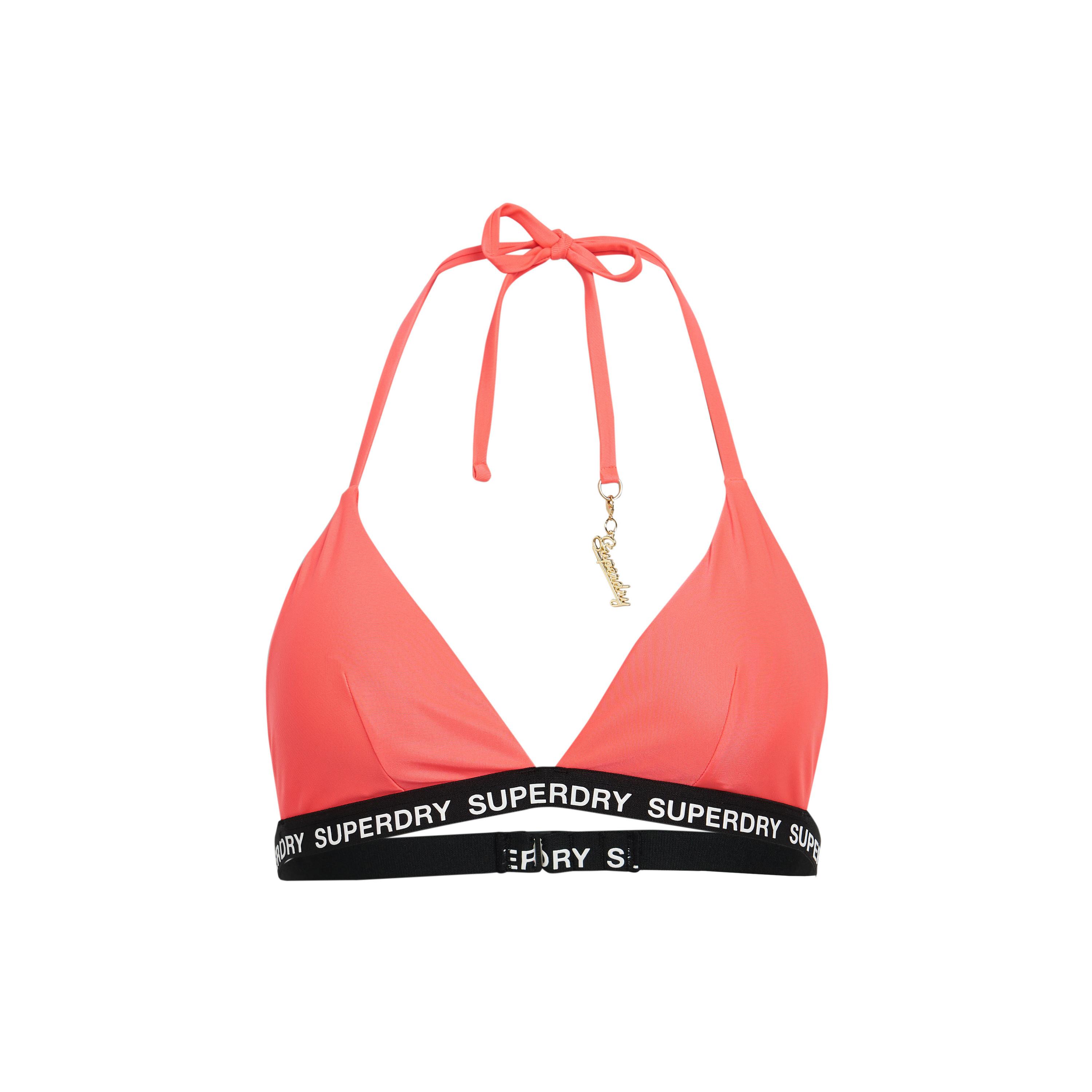 Superdry elastisches badeanzugoberteil für en