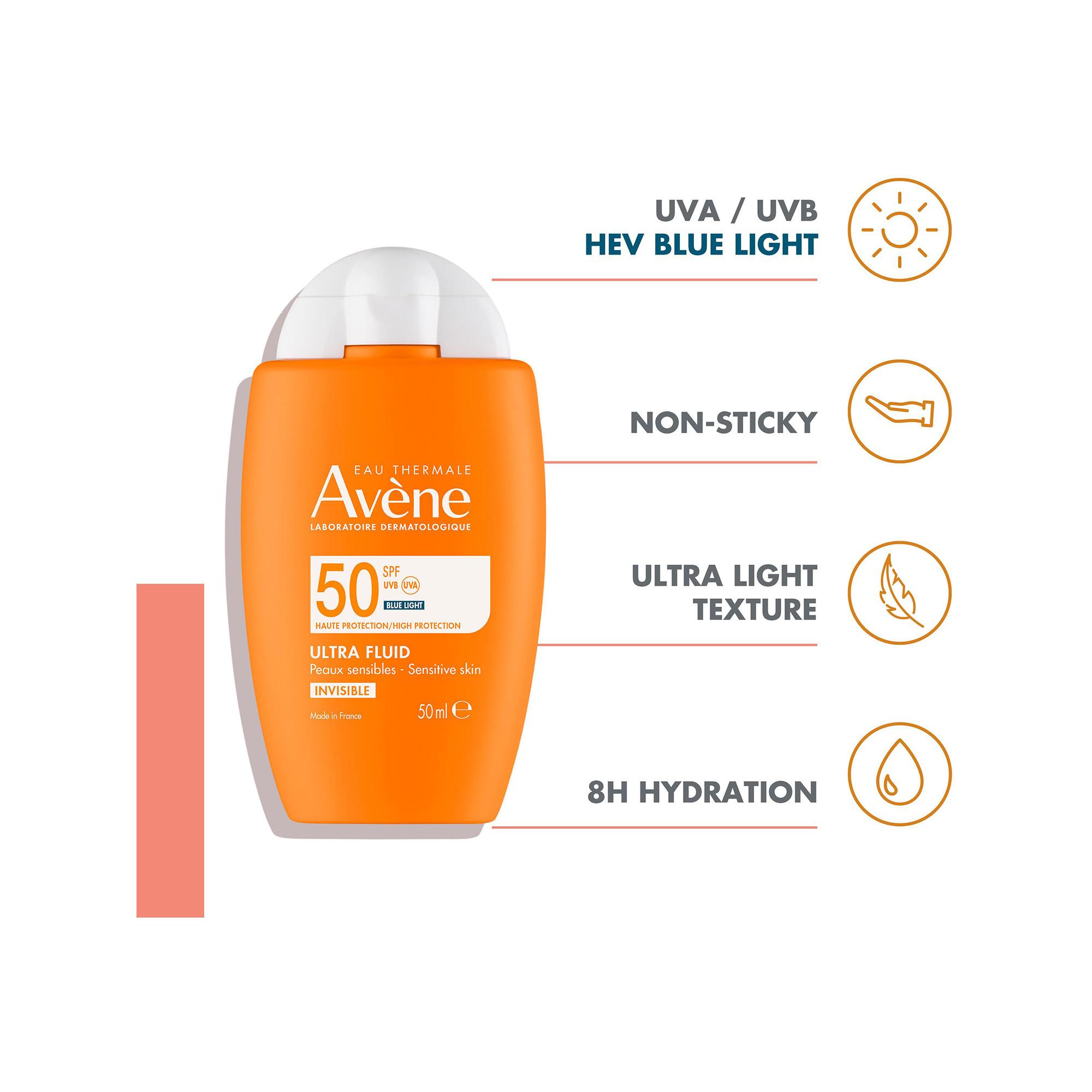 Avene Eau Thermale Avène Ultra Fluid Invisible SPF50+