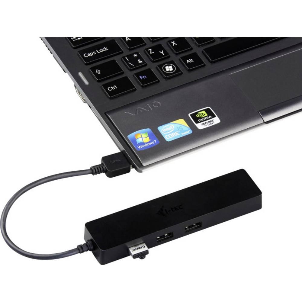 i-tec USB 3 Slim HUB 3 Port + Gigabit Ethernet Adapter