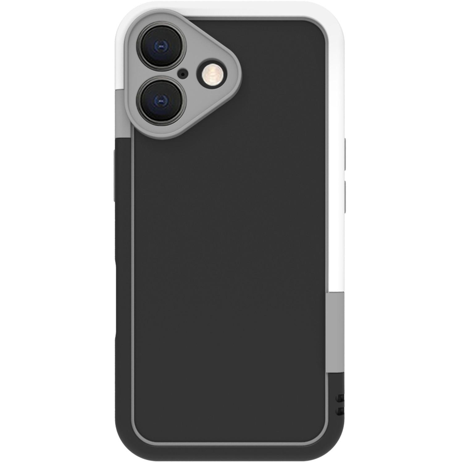 Celly Bumper iPhone 16 Schwarz/Weiß