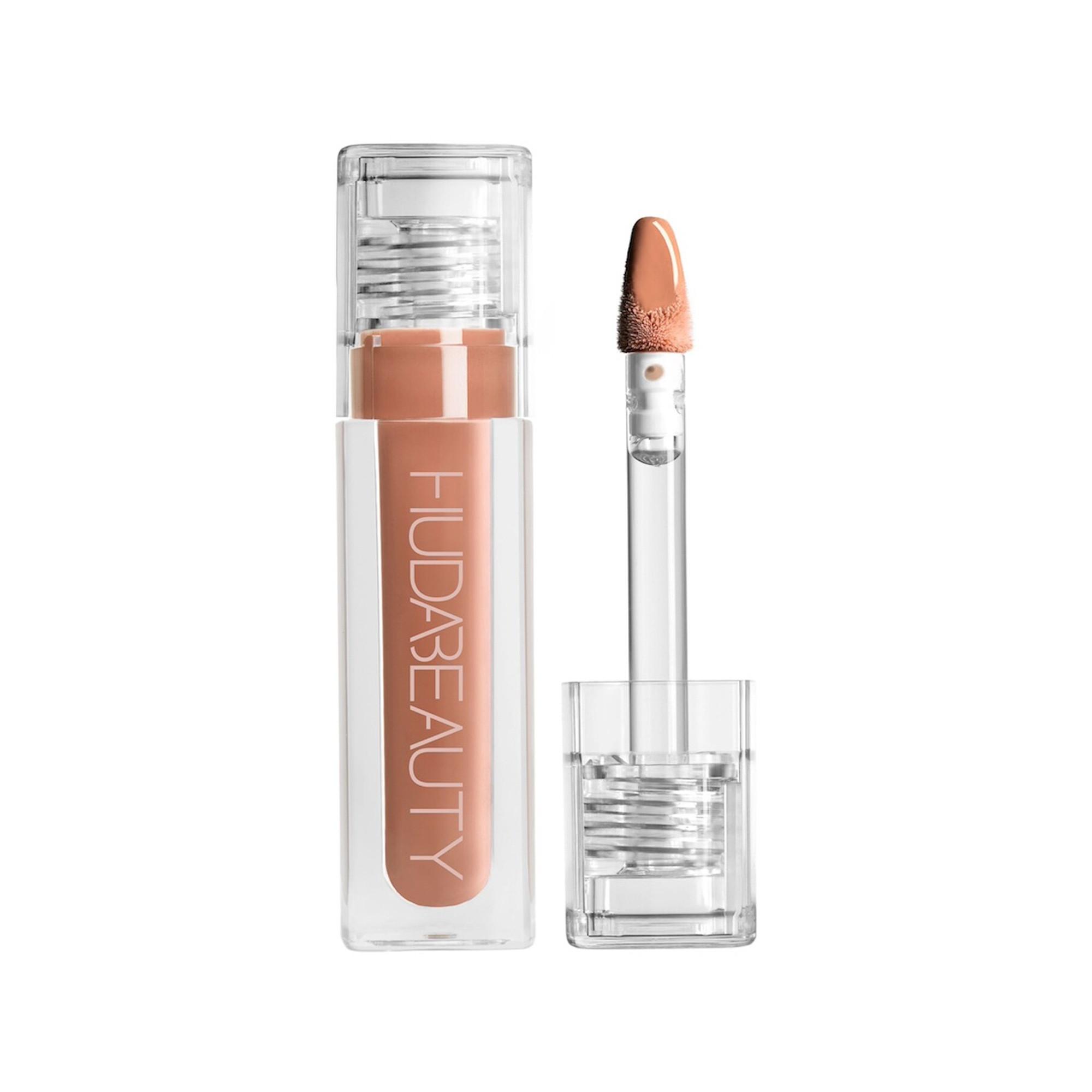 Huda Beauty FAUX FILLER LIP GLOSS FOXY Faux Filler - Hochglänzender Lipgloss
