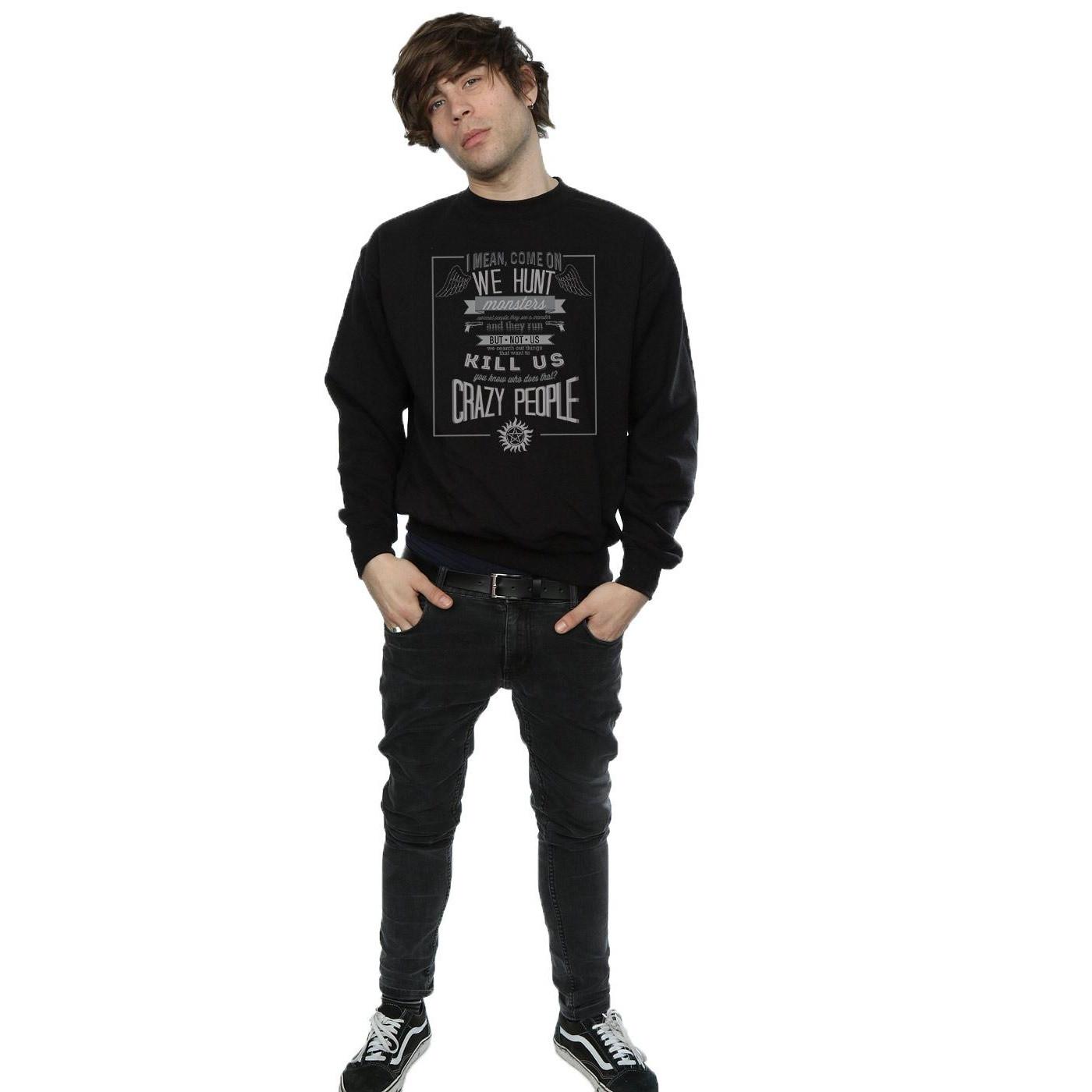 Supernatural Crazy People Sweatshirt