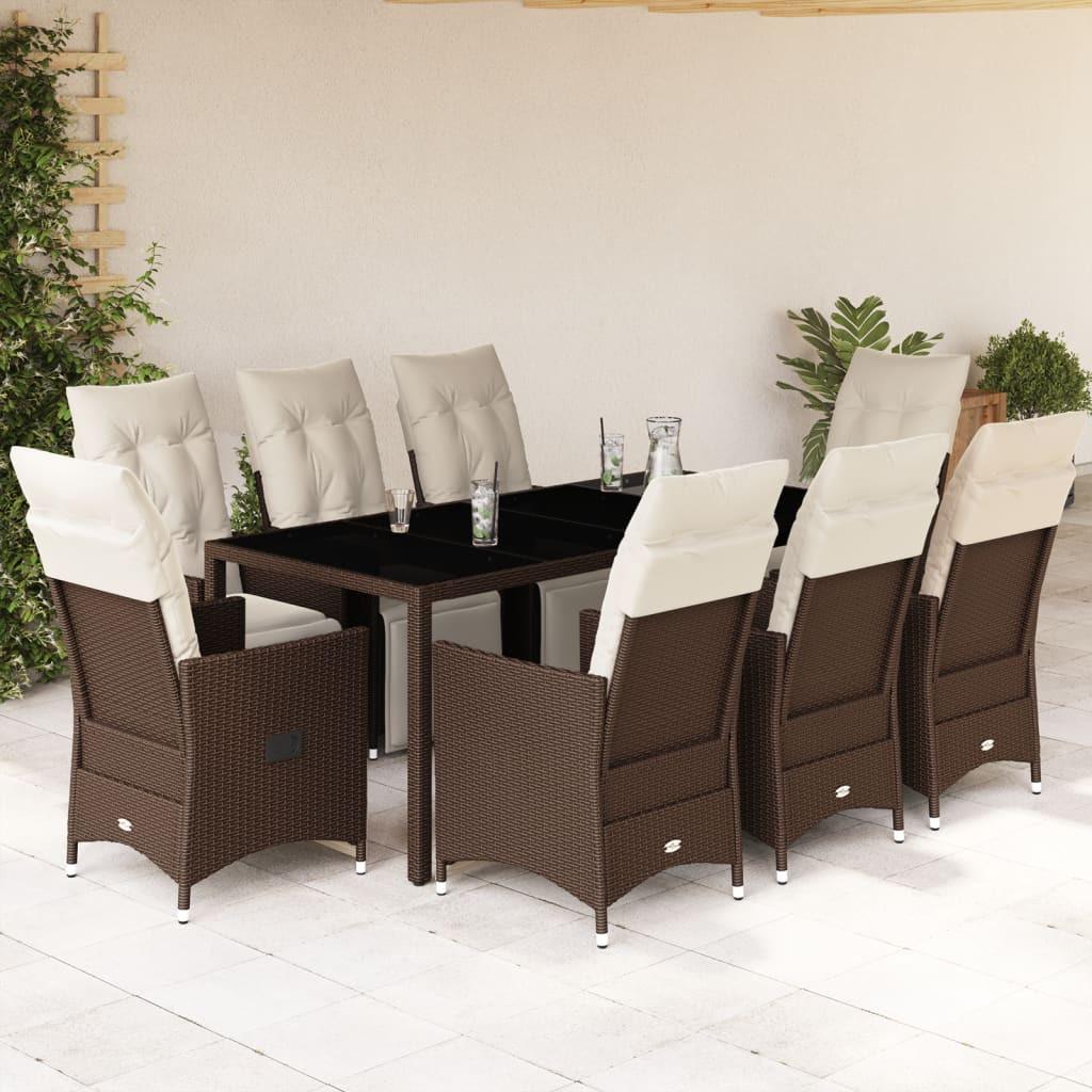 VidaXL Bistro set poly-rattan