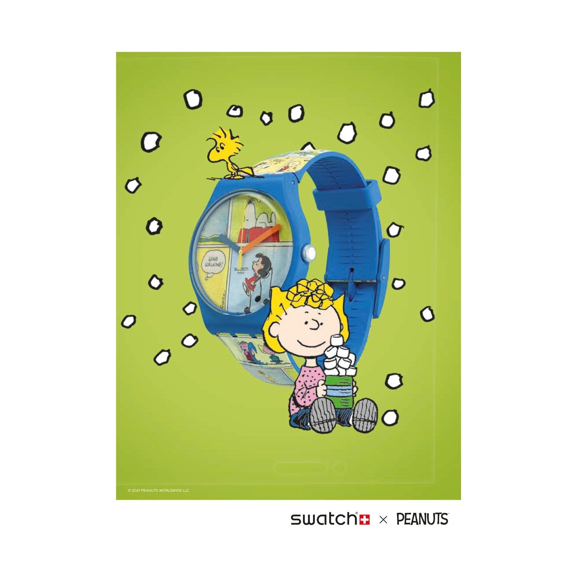 swatch PEANUTS SMAK! Analoguhr