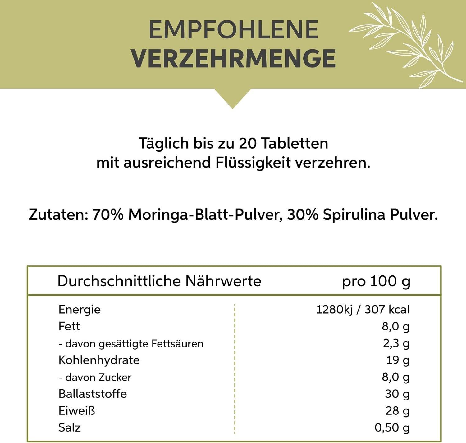 Eltabia Moringa Tabletten