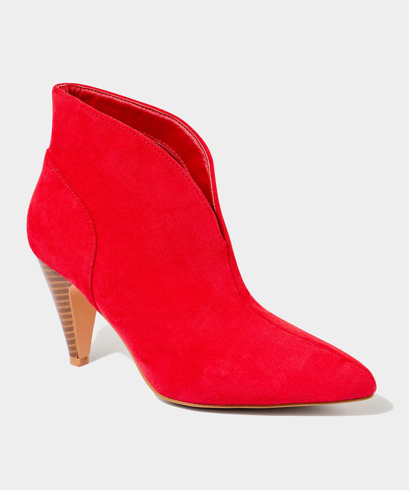 Joe Browns Spitzen-Stiefeletten aus Microsuede