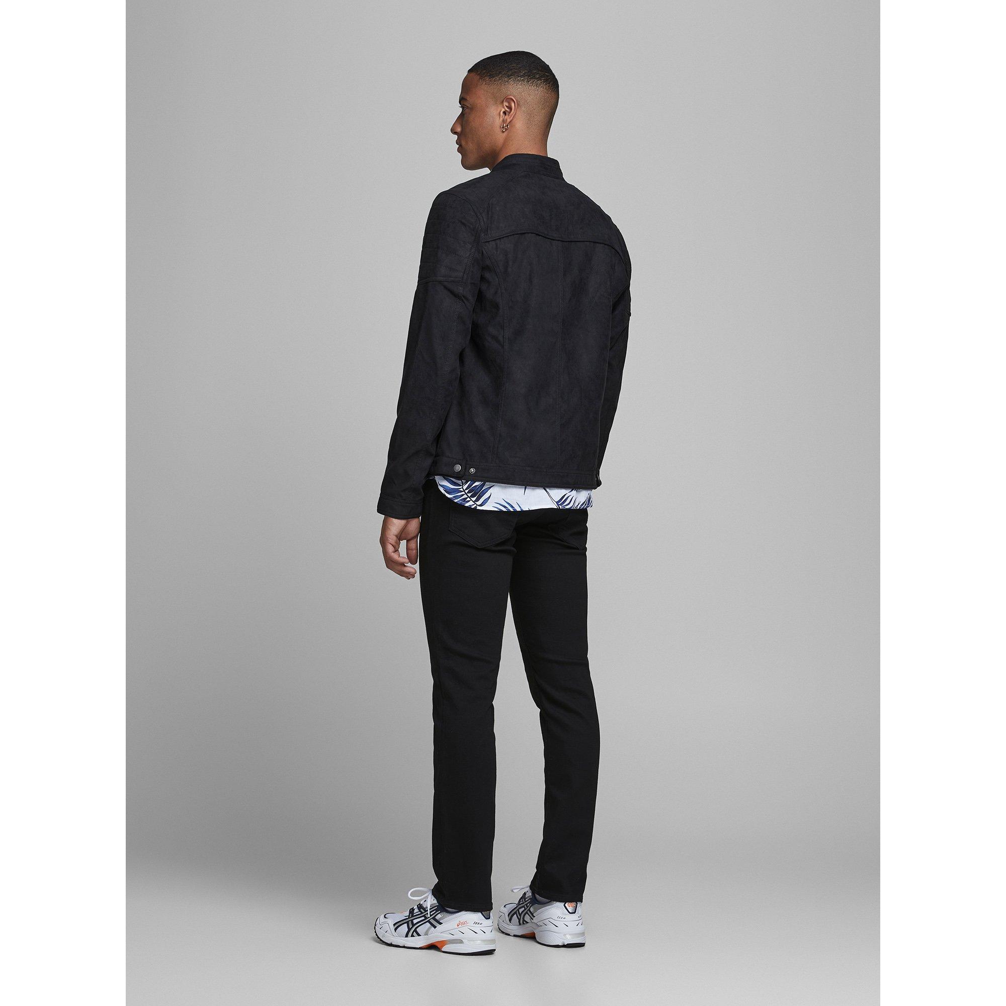 JACK & JONES JJEROCKY JACKET NOOS Lederjacke