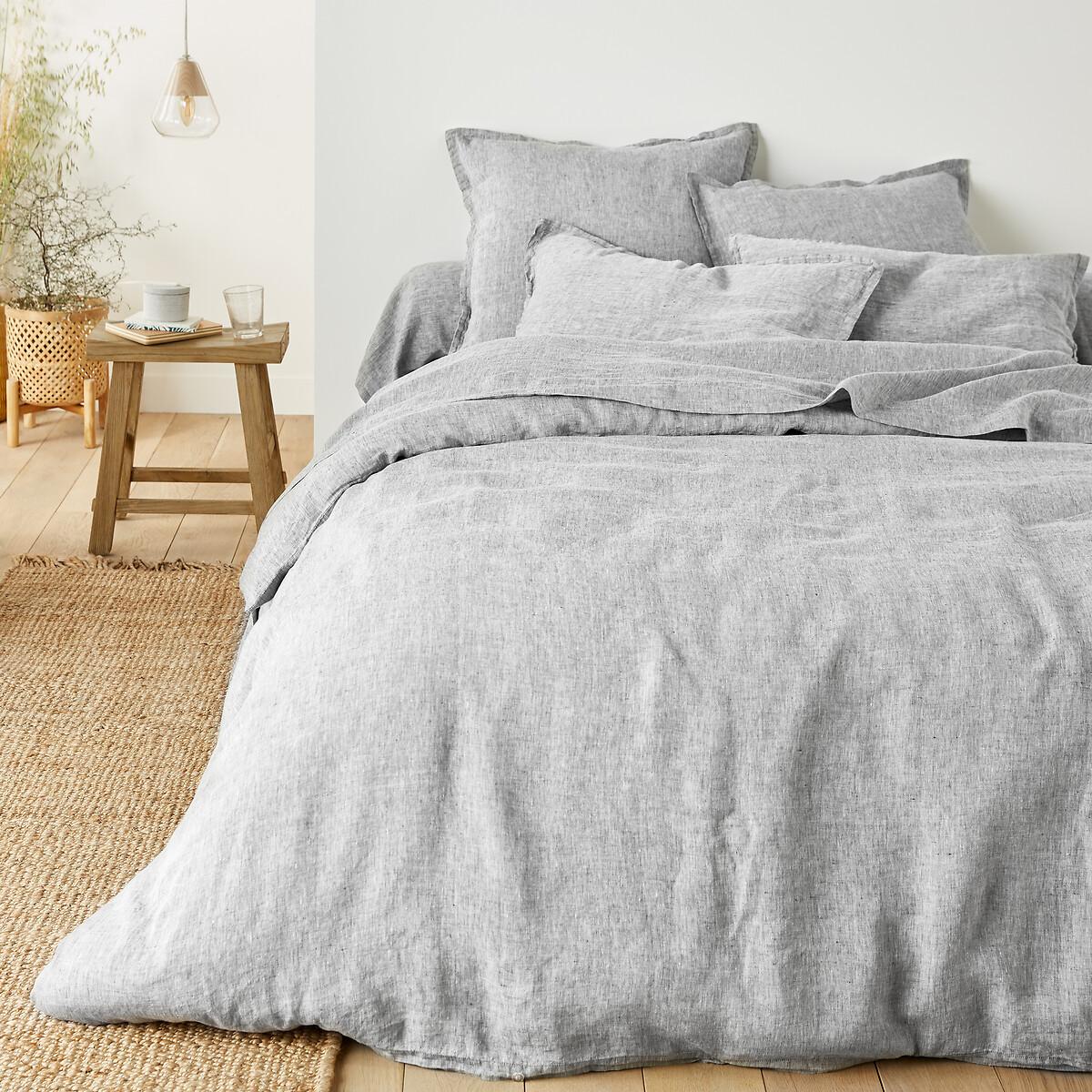 La Redoute Intérieurs Fixleintuch Linot aus vorgewaschenem Leinen