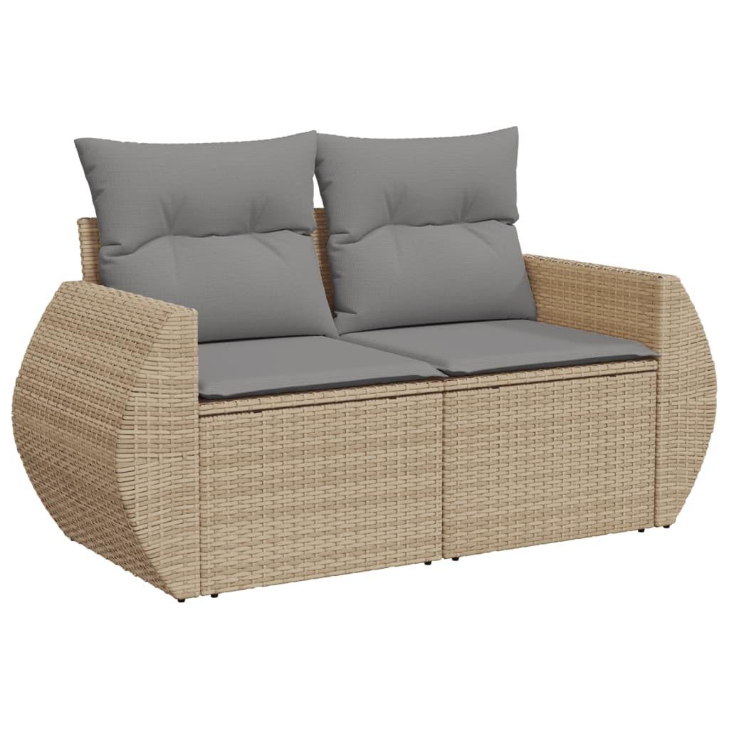 VidaXL Garten sofagarnitur poly-rattan