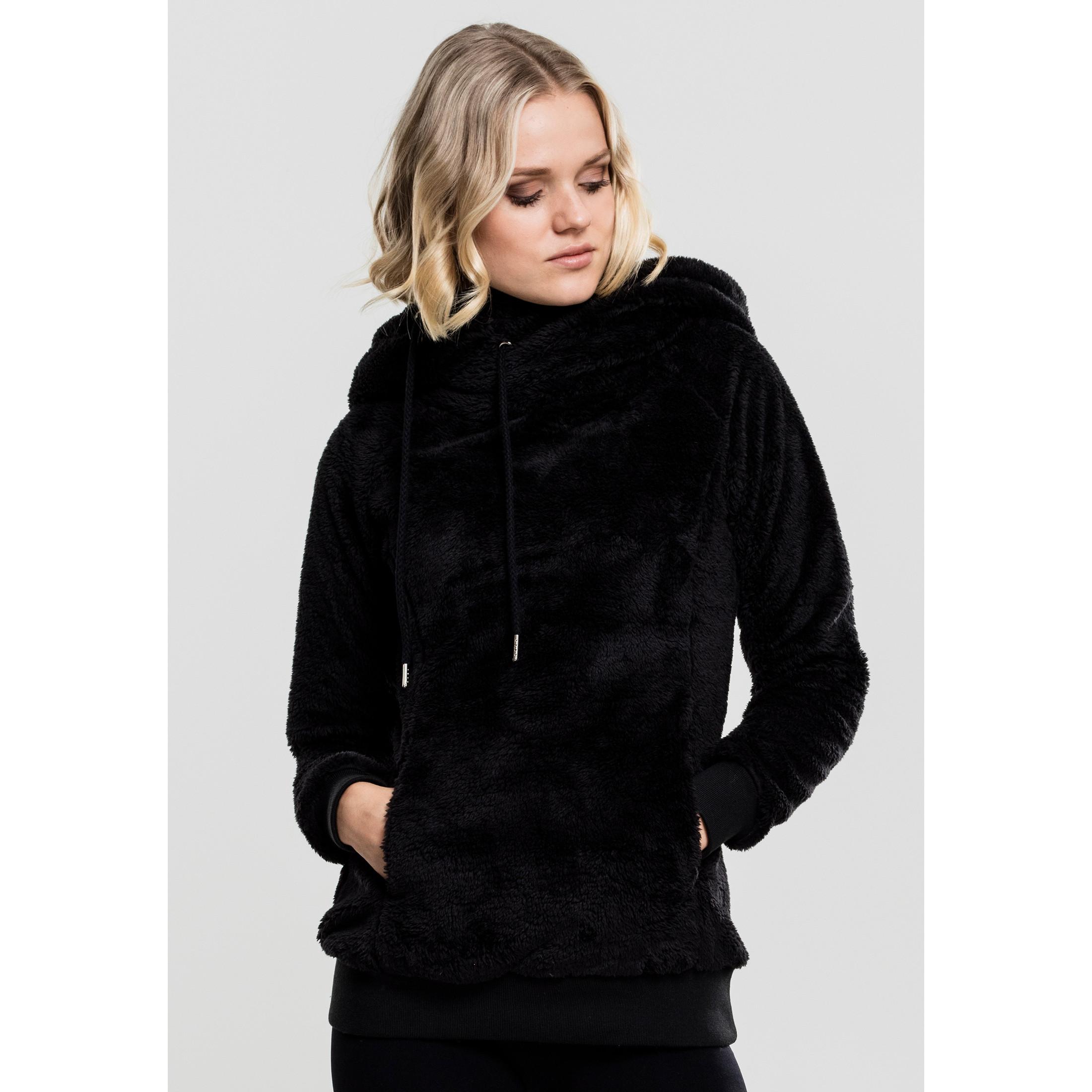 URBAN CLASSICS kapuzenpullover urban claic long teddy