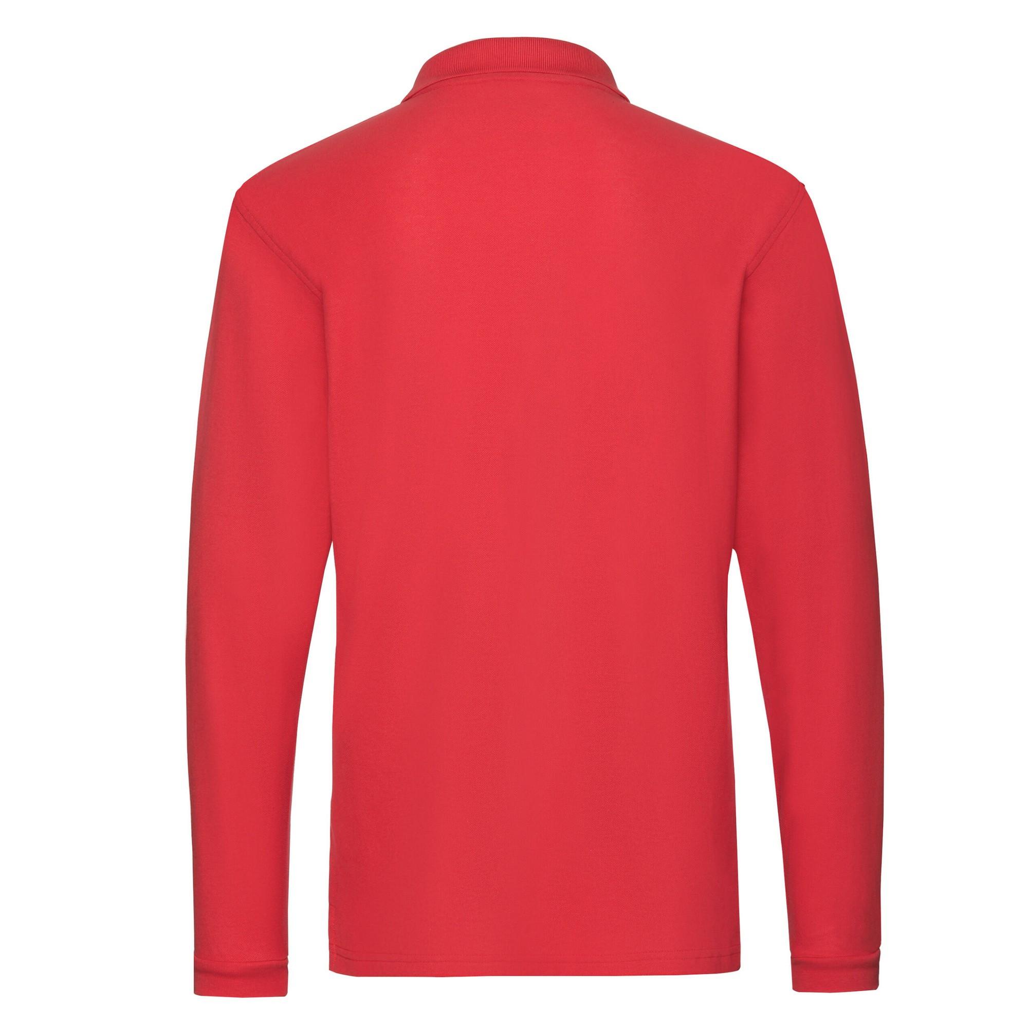 Fruit of the Loom Premium Langärmliges Poloshirt