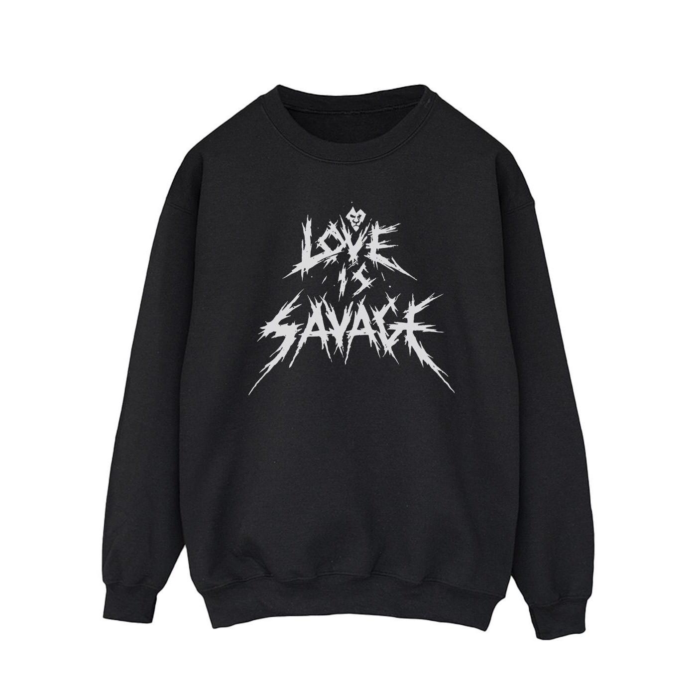 Disney Love Is Savage Sweatshirt