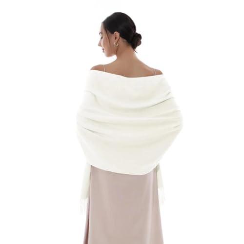 Only-bags.store Schal Stola festlich für Abendkleid Pashmina Schals Tücher Schals