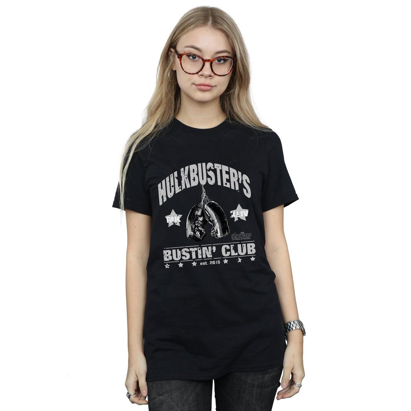 MARVEL Hulkbuster's Bustin' Club T-Shirt