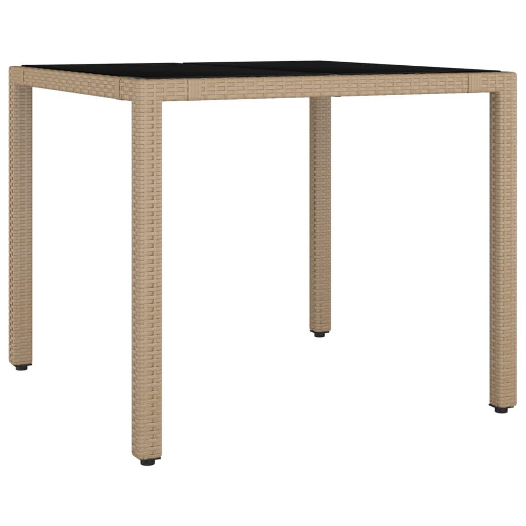 VidaXL Bistro set poly-rattan