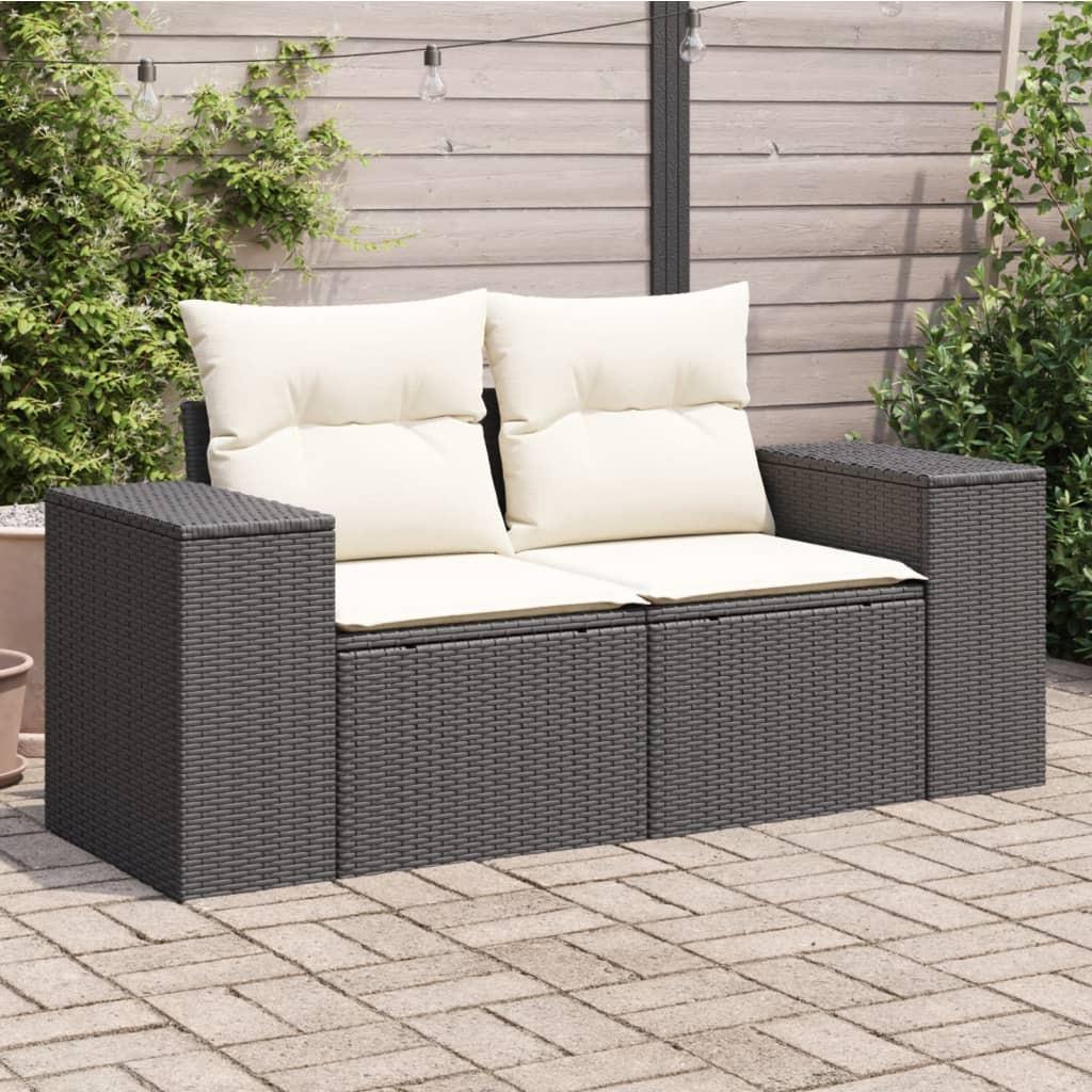VidaXL Gartensofa poly-rattan