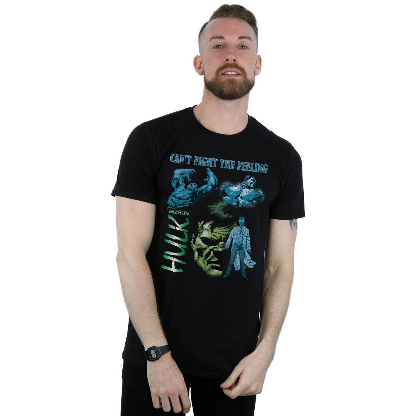 MARVEL Hulk Can't Fight The Feeling Grafikdruck T-Shirt