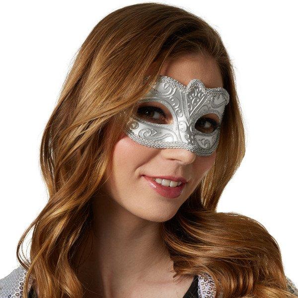 Tectake Venezianische Maske mit Muster