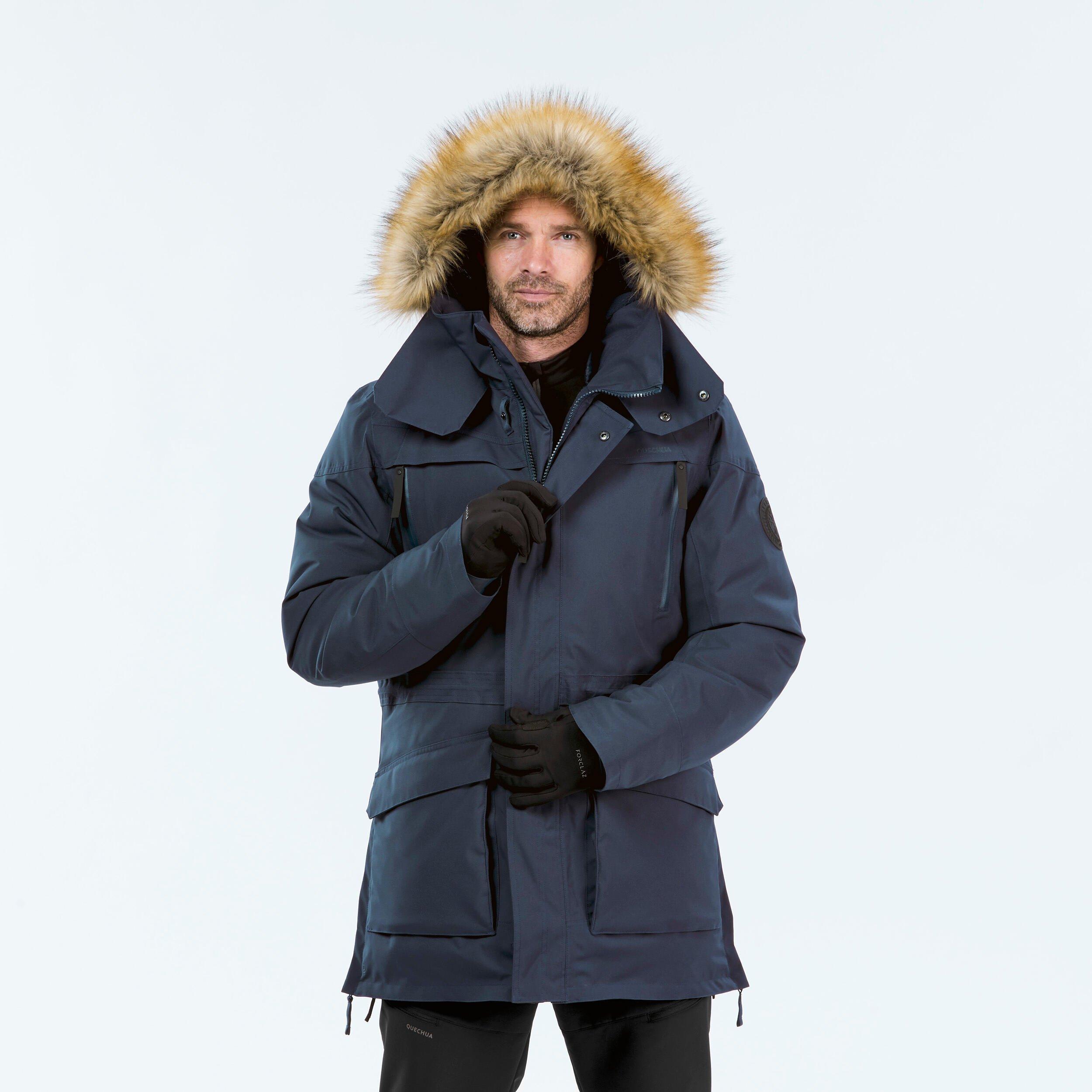 QUECHUA Winterjacke Parka warm bis -20°C wasserdicht - SH900