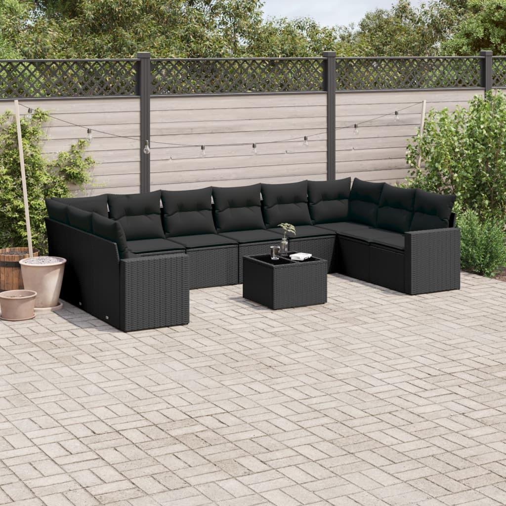 VidaXL Garten sofagarnitur poly-rattan