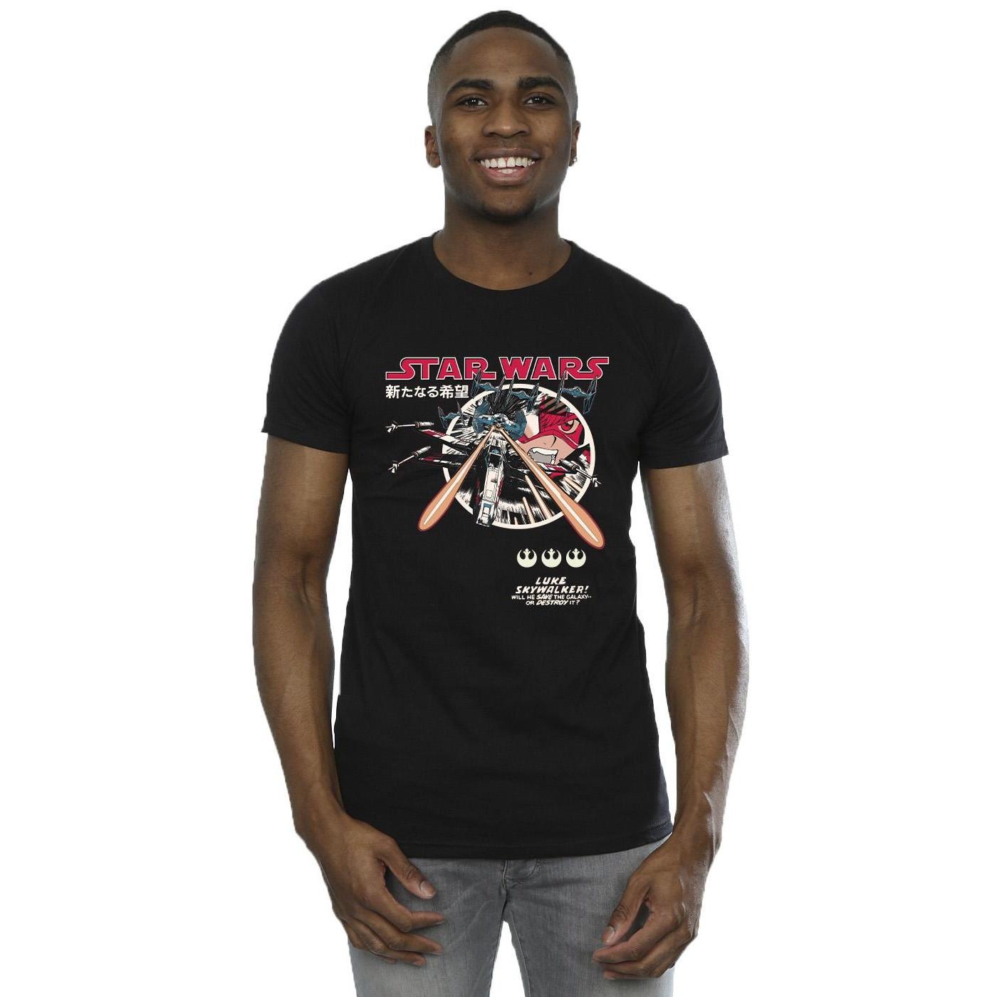 STAR WARS Star Wars Luke Skywalker Grafik Print T-Shirt