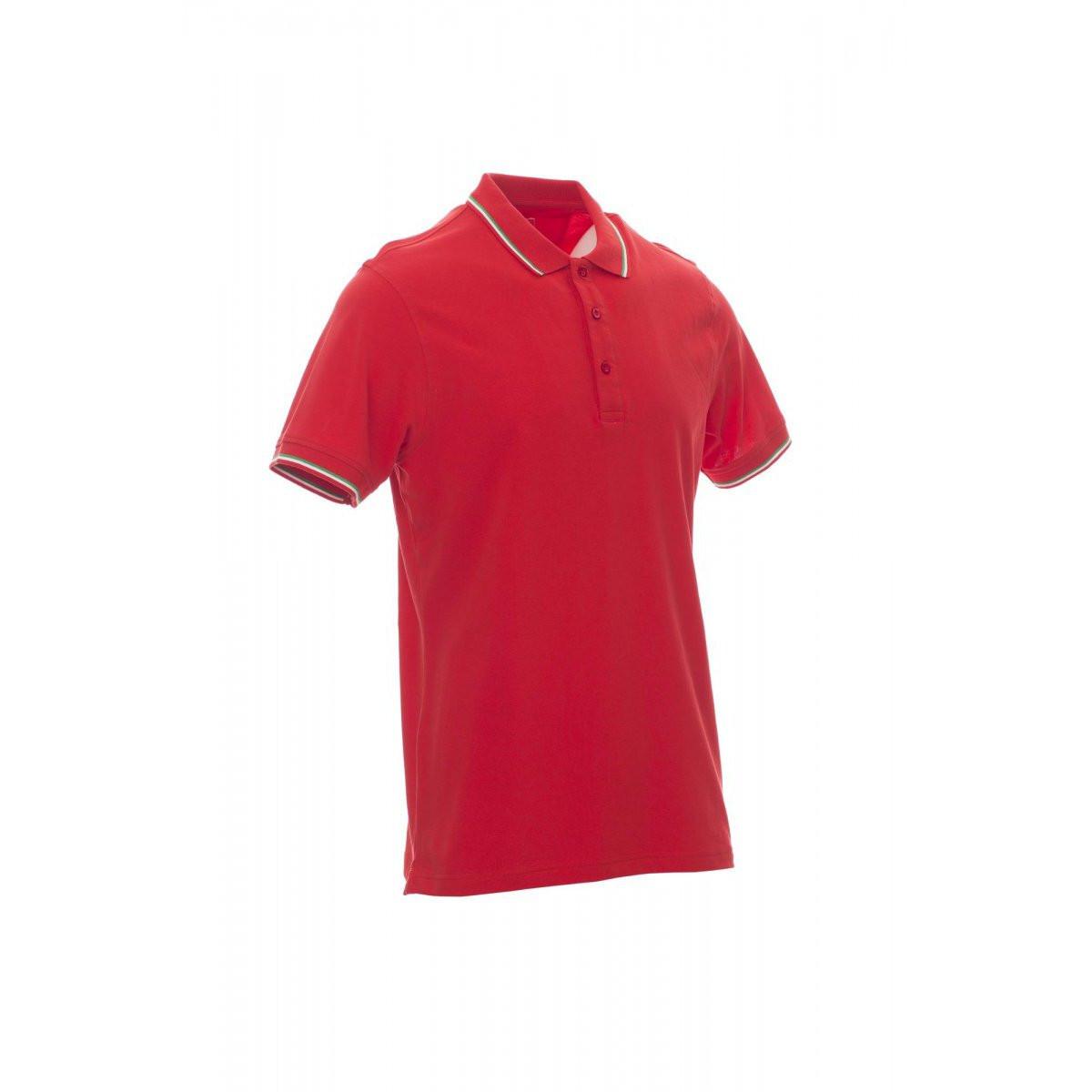 Payper Wear Polo-Shirt mit gestreiftem Kragen und Bündchen