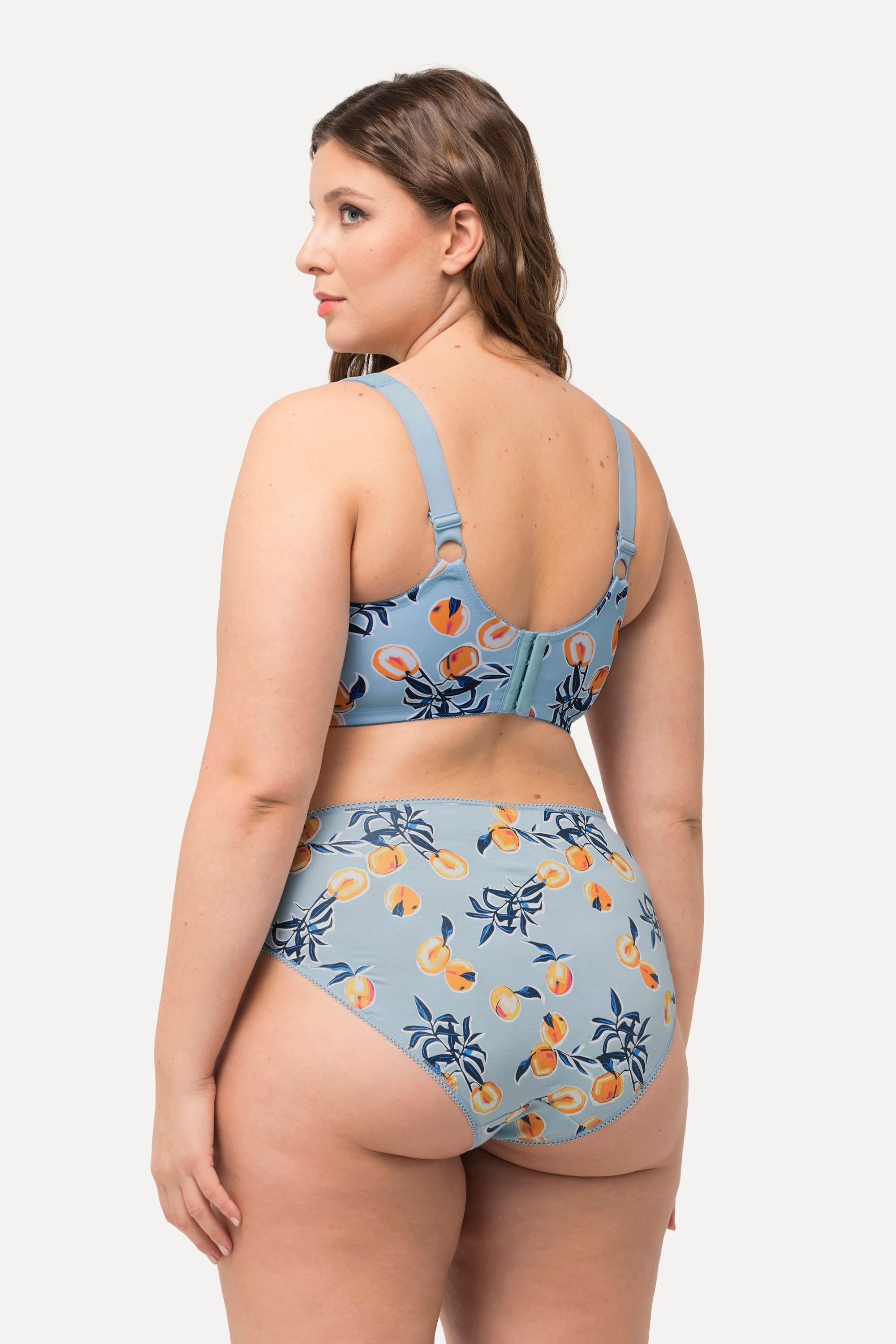 Ulla Popken Entlastungs-BH, Pfirsiche, ohne Bügel, Cup C - F