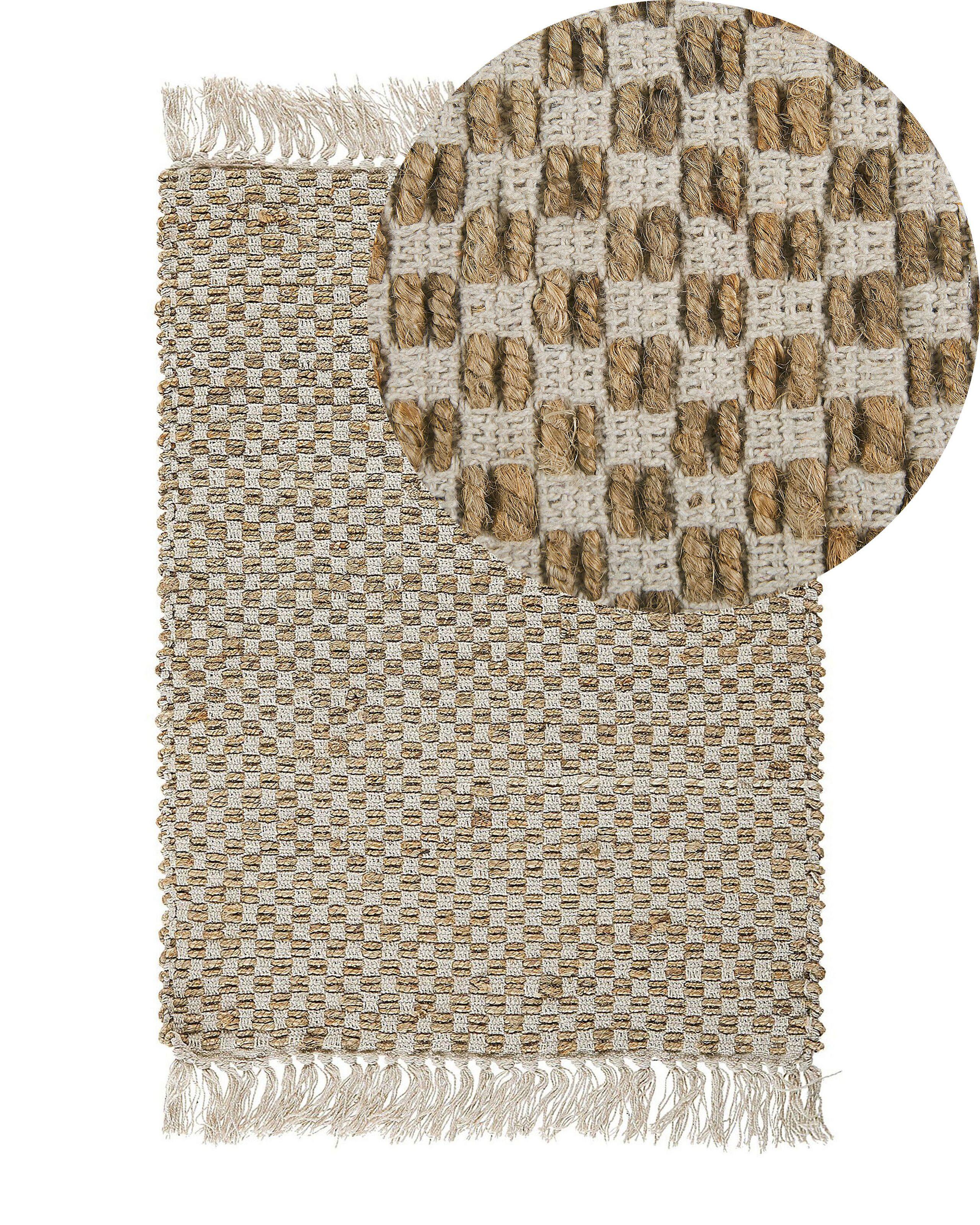 Beliani Teppich aus Baumwolle Boho ZERDALI