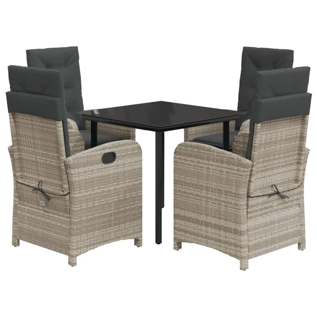 VidaXL Garten essgruppe poly-rattan