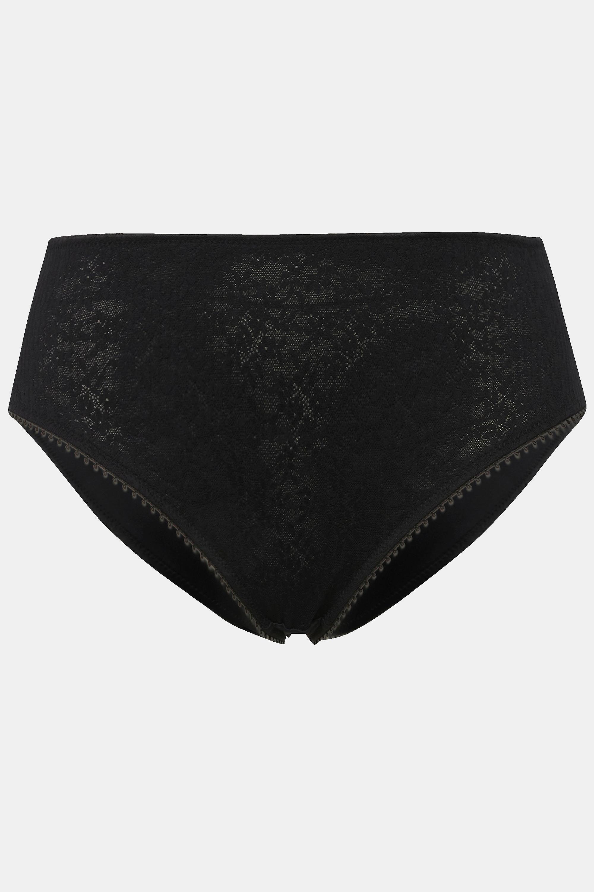 Ulla Popken Midislip, Jacquardmuster