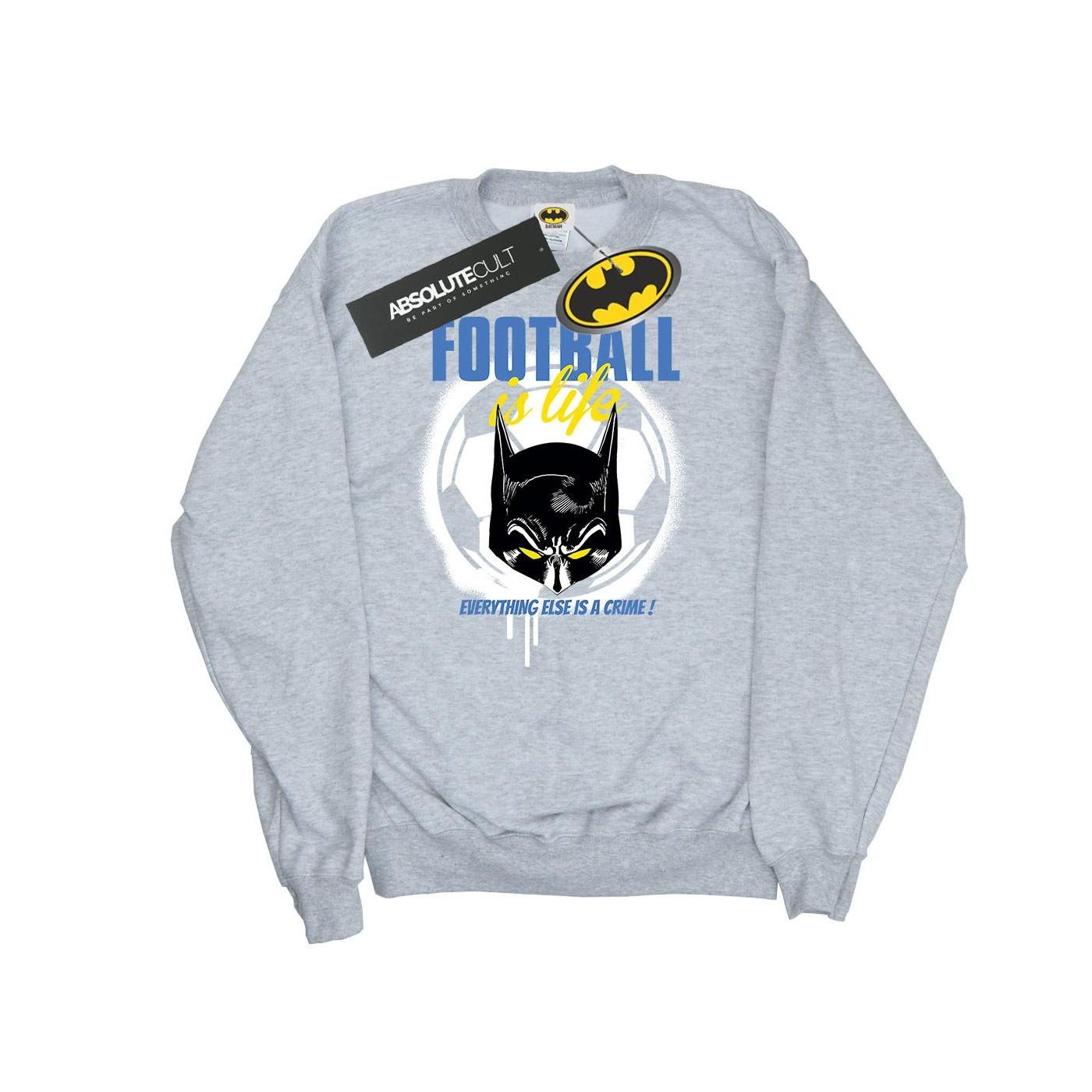 DC COMICS Football Is Life Sweatshirt