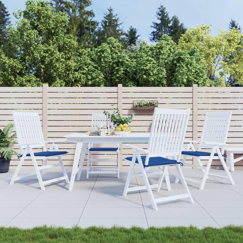 VidaXL Gartenstuhl-Kissen 4 Stk. 50x50x3 cm Stoff