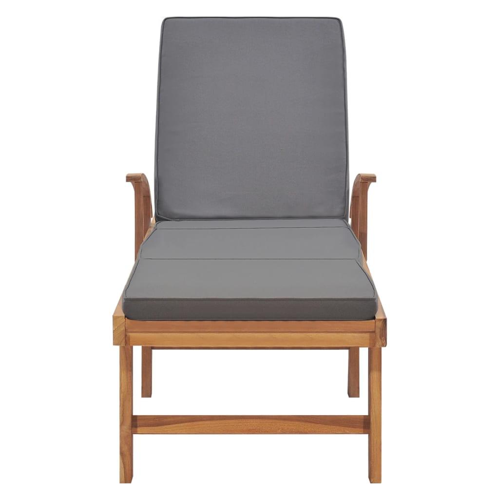 VidaXL Sonnenliege teak