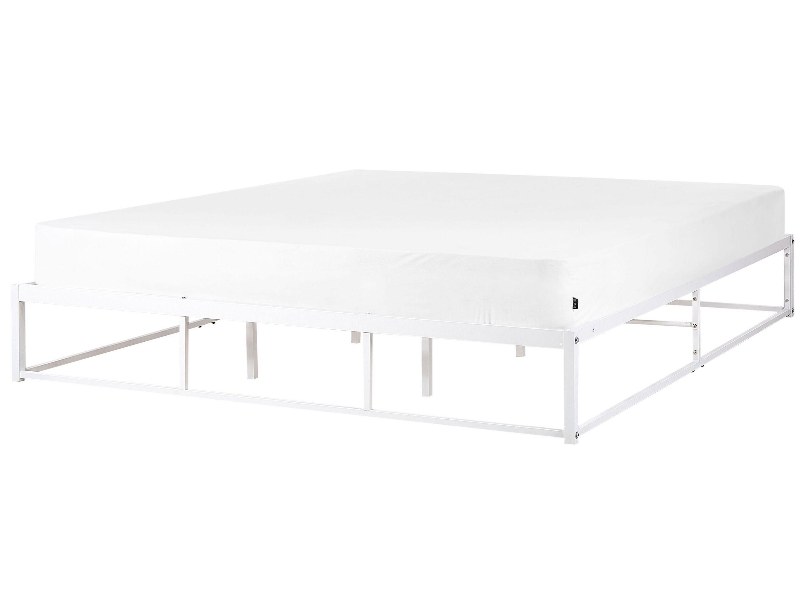 Beliani Bett mit Lattenrost aus Eisen Industriell VIRY