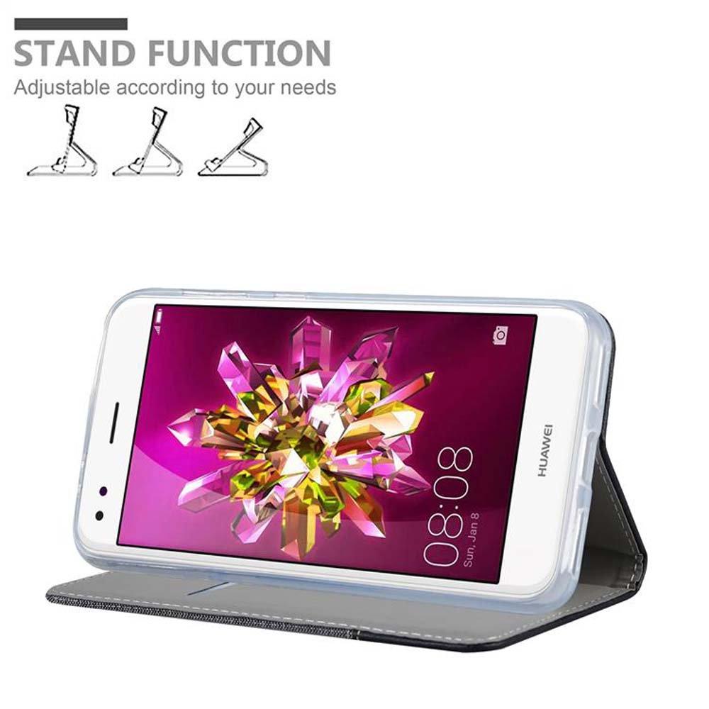 Cadorabo Hülle für Huawei Enjoy 7 Magnetverschluss, Kartenfach