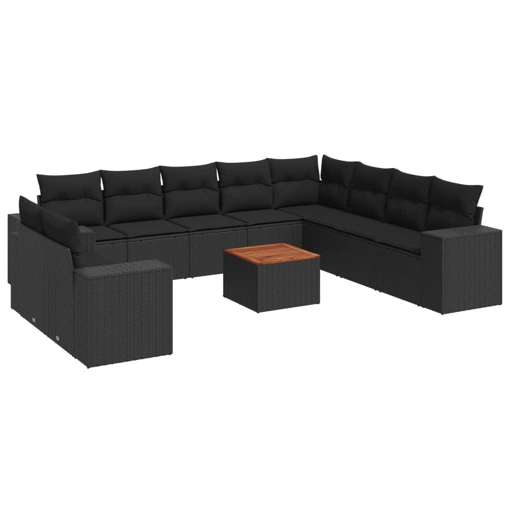 VidaXL Garten sofagarnitur poly-rattan