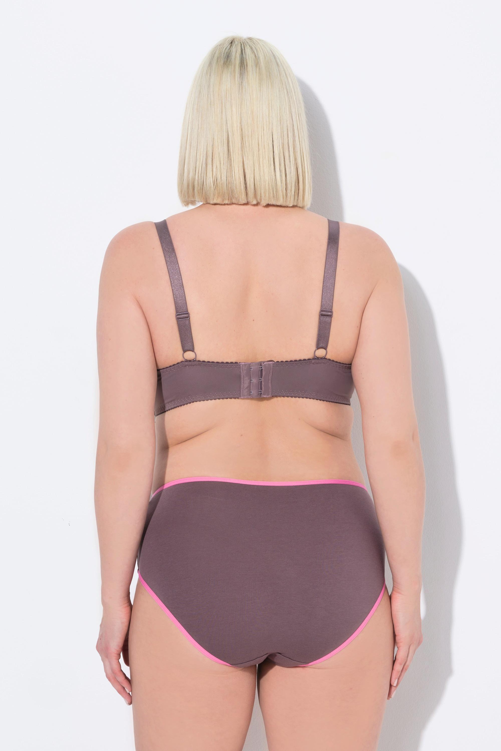 Ulla Popken Bügel-BH, Softschalen, Balconette-BH, Spitze, Cup B - D