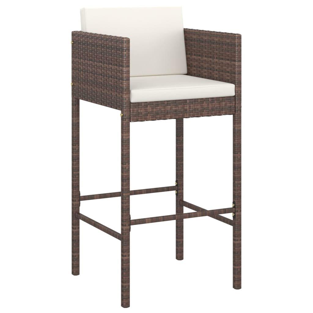 VidaXL Garten-bar-set poly-rattan