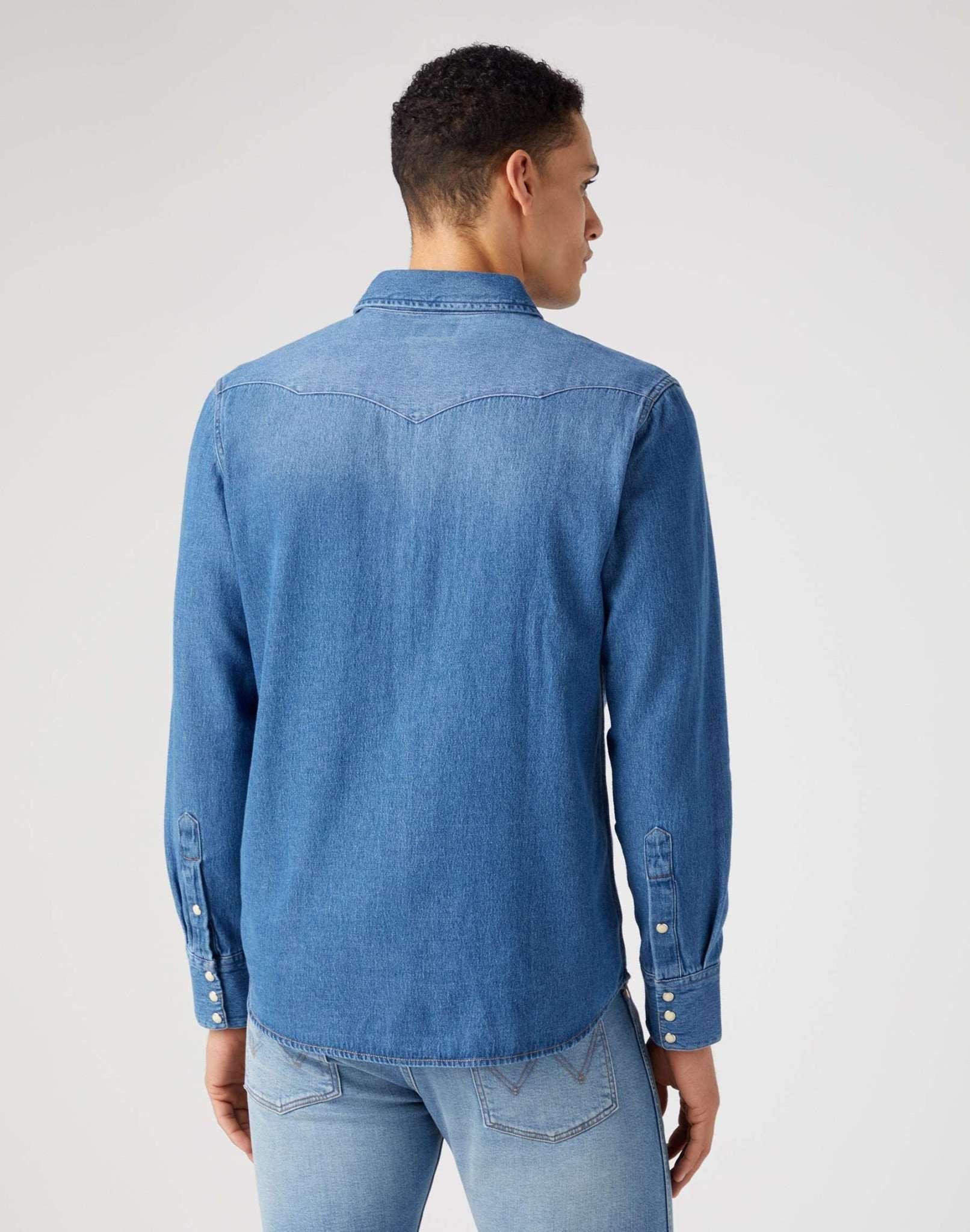 Wrangler 27MW ICON SHIRT Regular Fit Jeanshemd