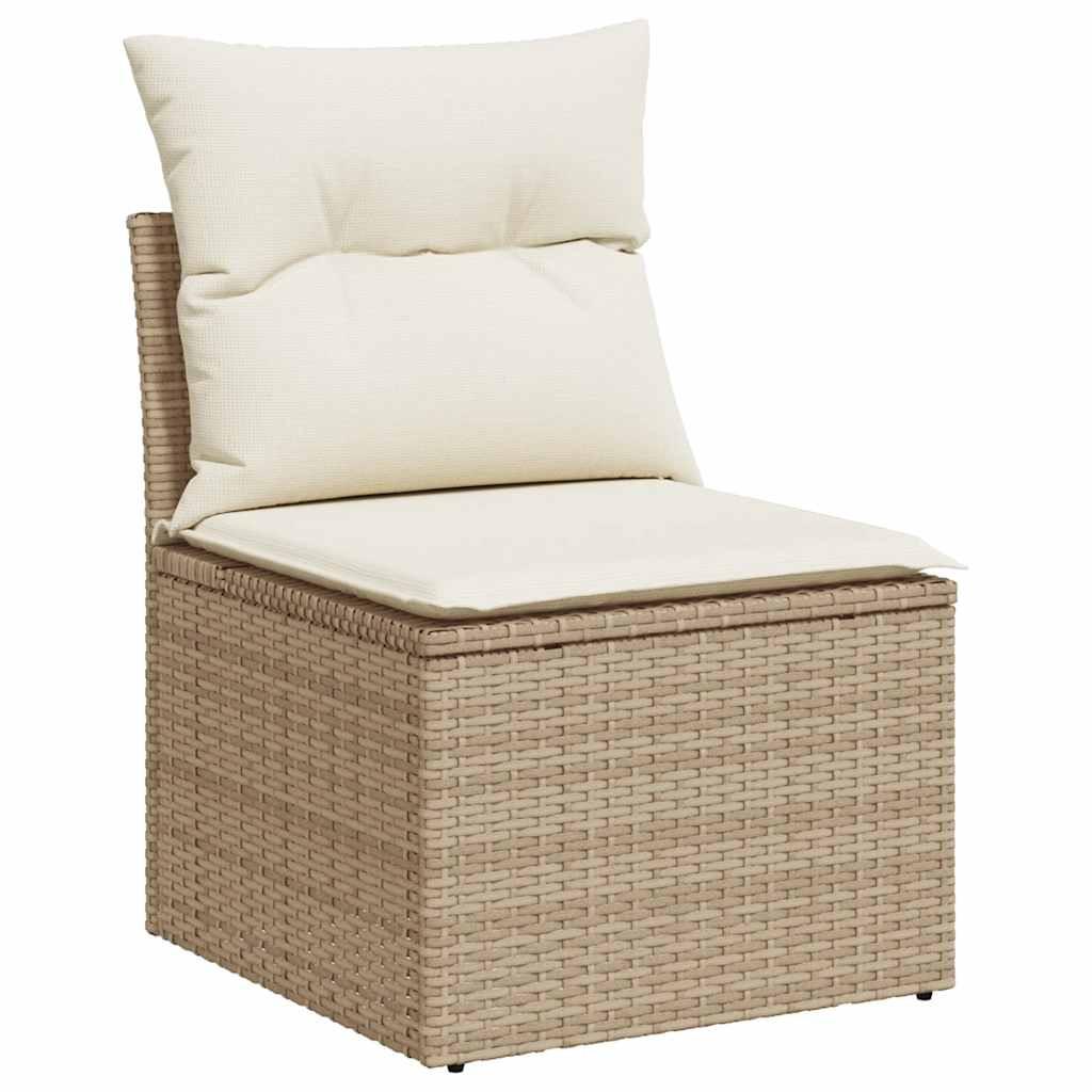 VidaXL Gartensofa set poly-rattan