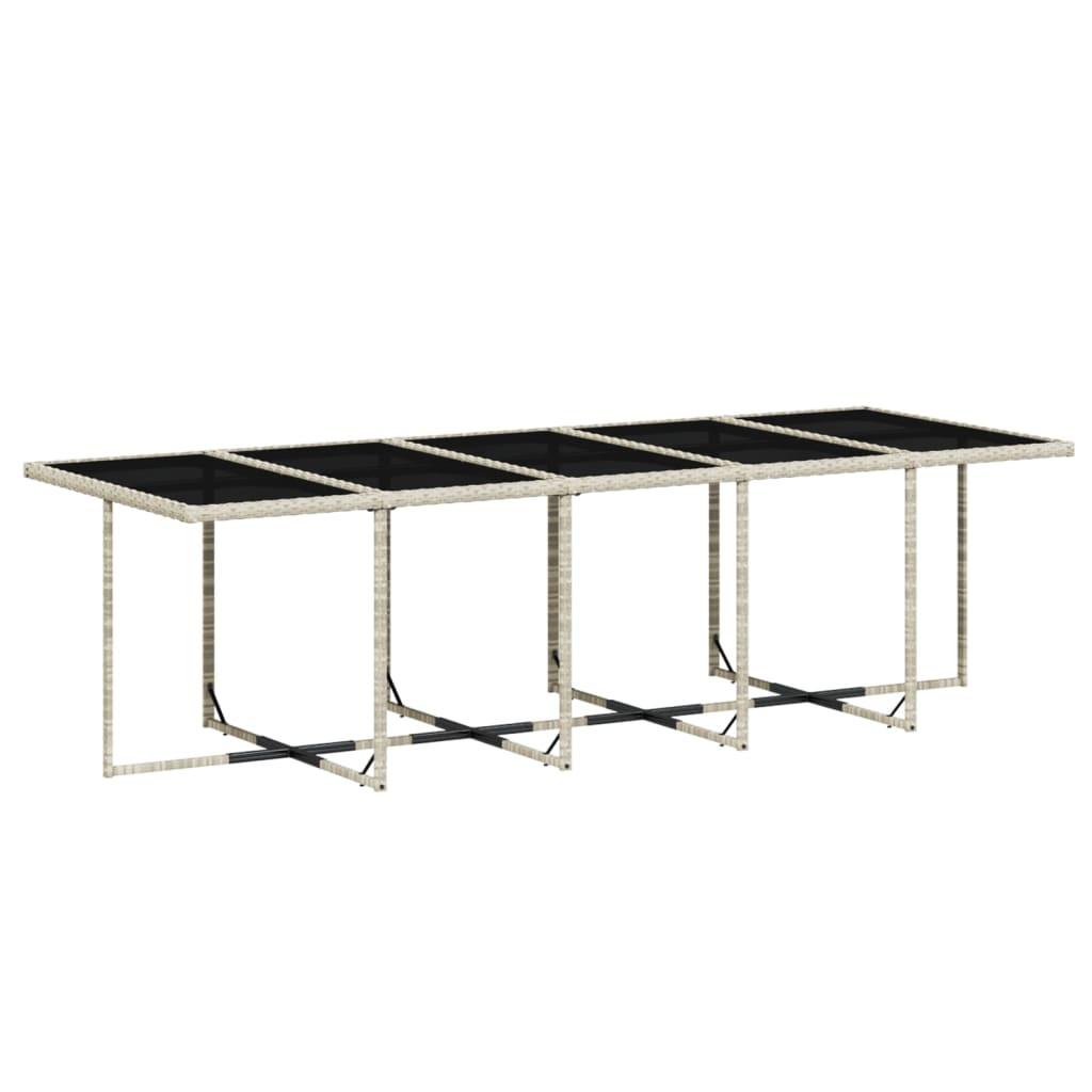 VidaXL Garten essgruppe poly-rattan